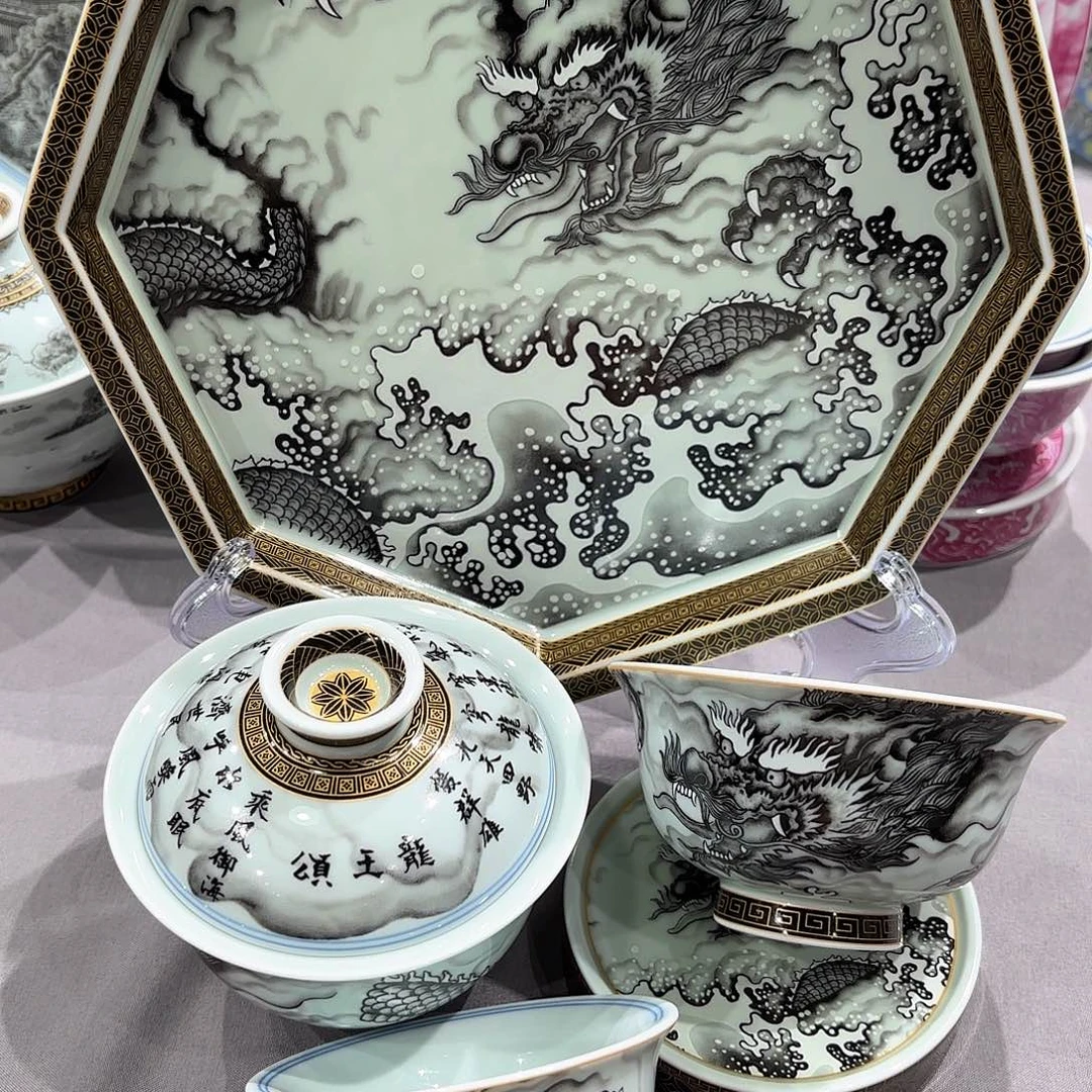 瓷片景德镇瓷器博物室
