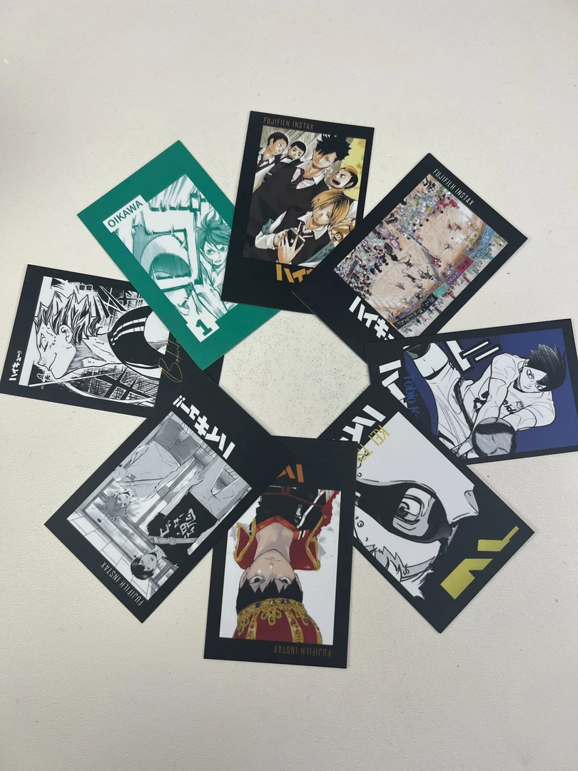 【排球少年】 小排球二创原画风格拍立得小卡