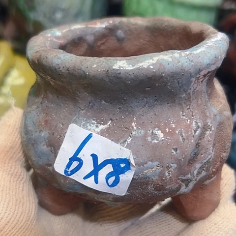 粗陶花盆手工花盆制作
