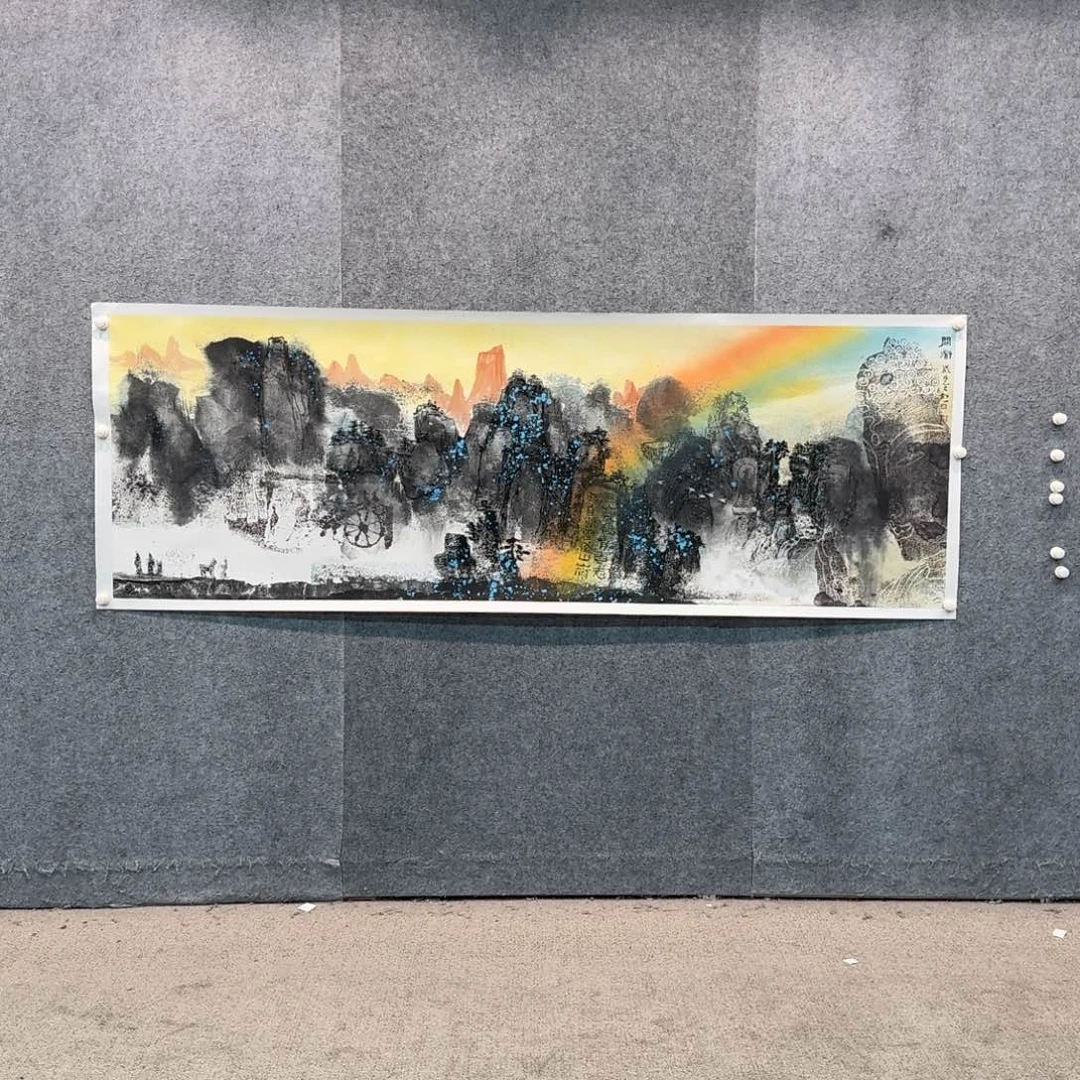 国画国画作品LQS老师