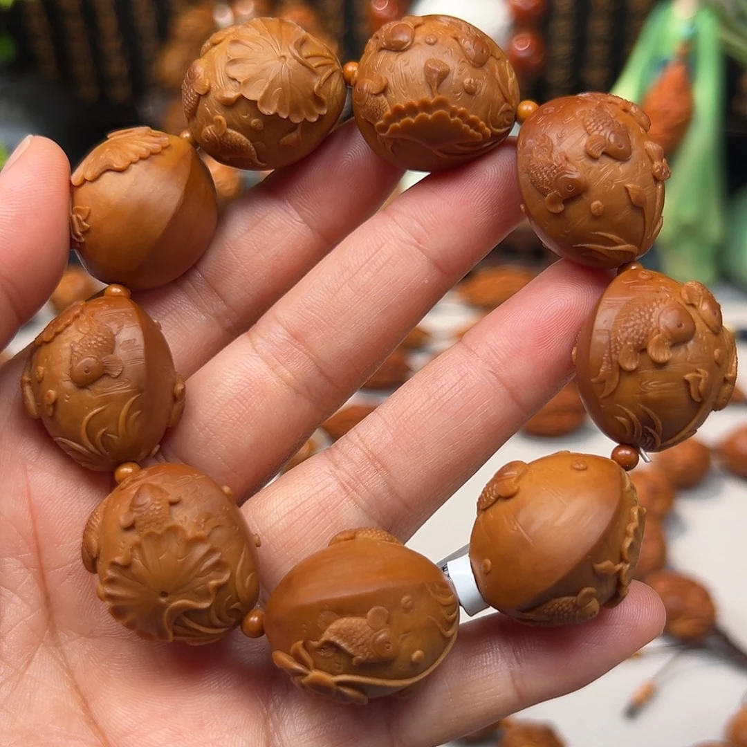 手串/手链橄榄核荷塘月色