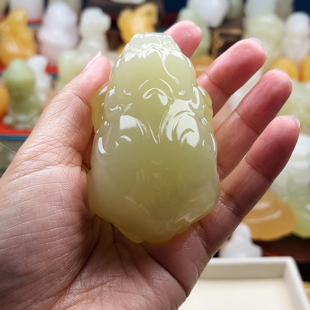 曾***经石材貔貅手吧摆件