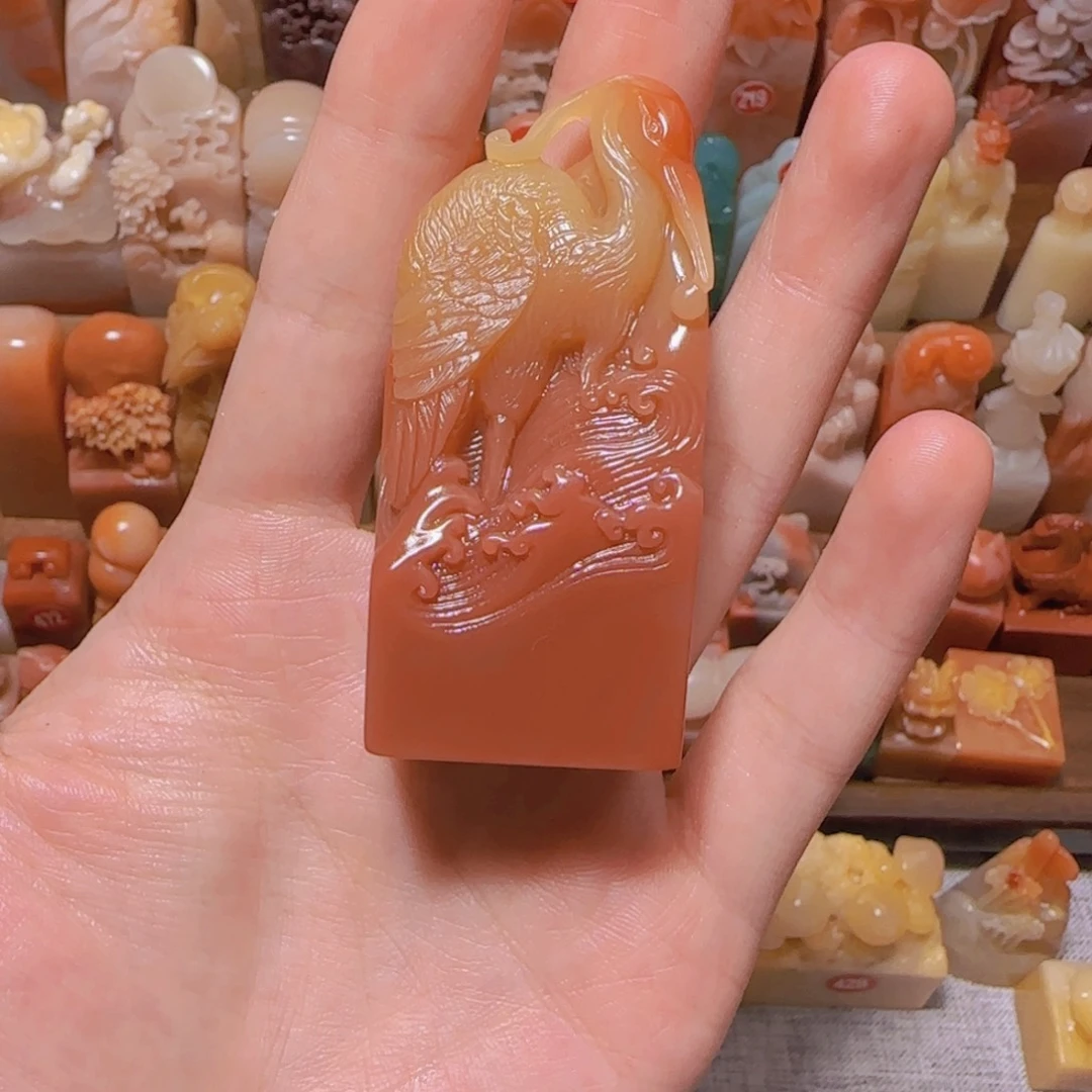 b***b昌化石印石篆刻作品