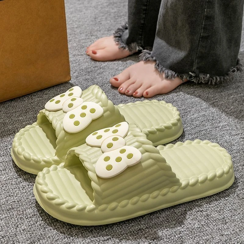 拖鞋女浴室防滑夏季家居新款情侣室内拖鞋时尚超软耐磨松糕底宿舍