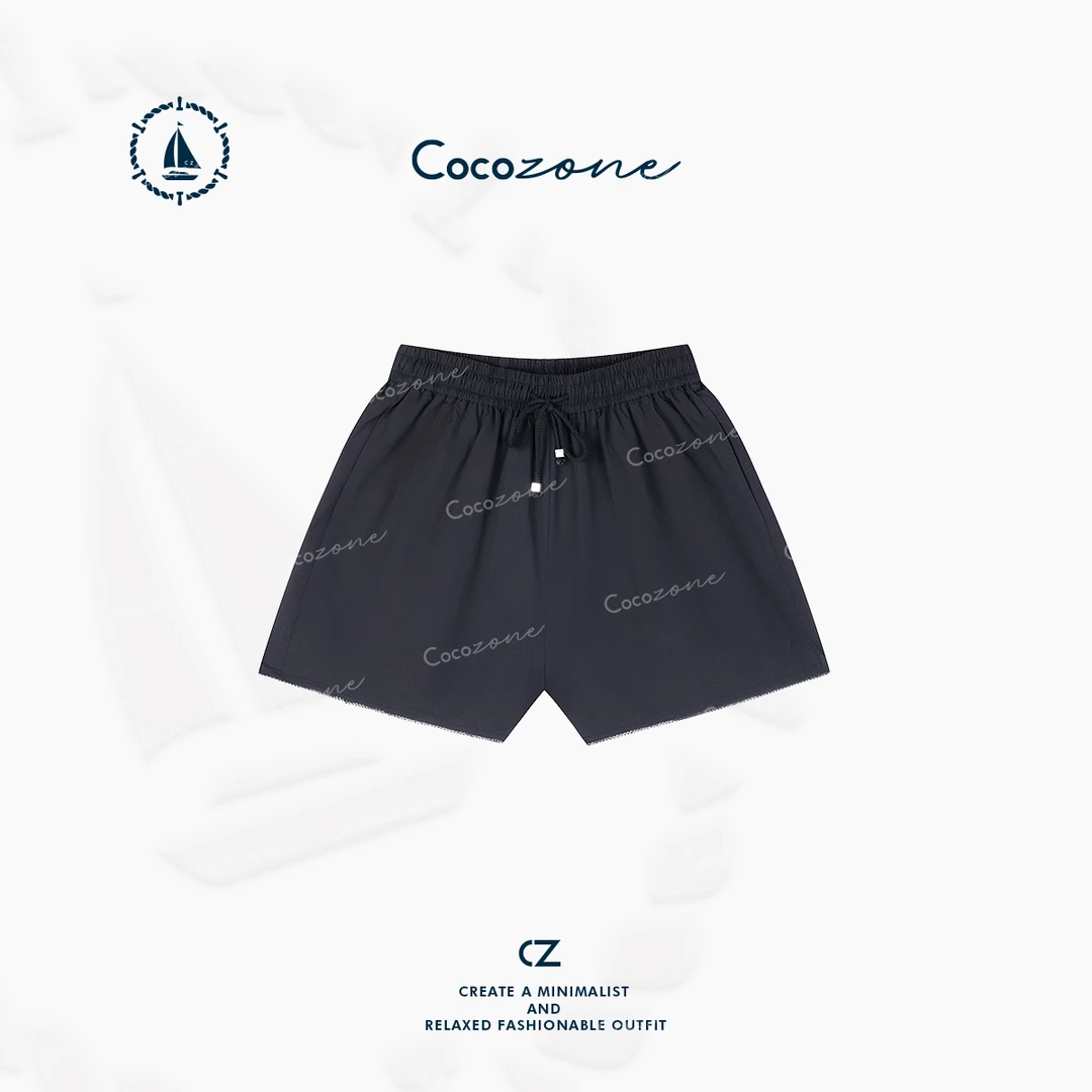 COCO ZONE 刘一一【黑标系列】“自在随行”户外老钱休闲短裤CD2A0170