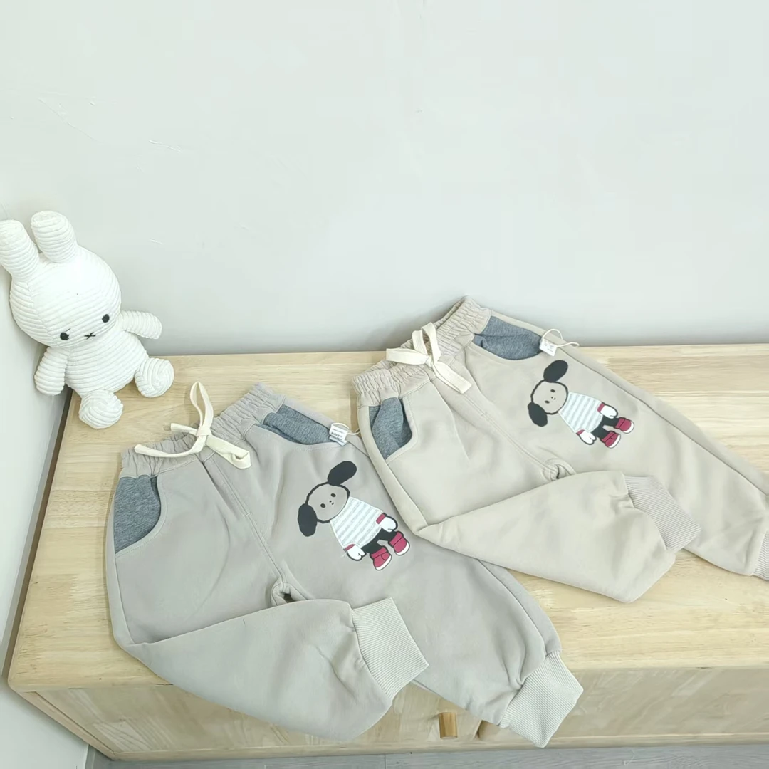 新款春季长耳朵狗卫裤12417