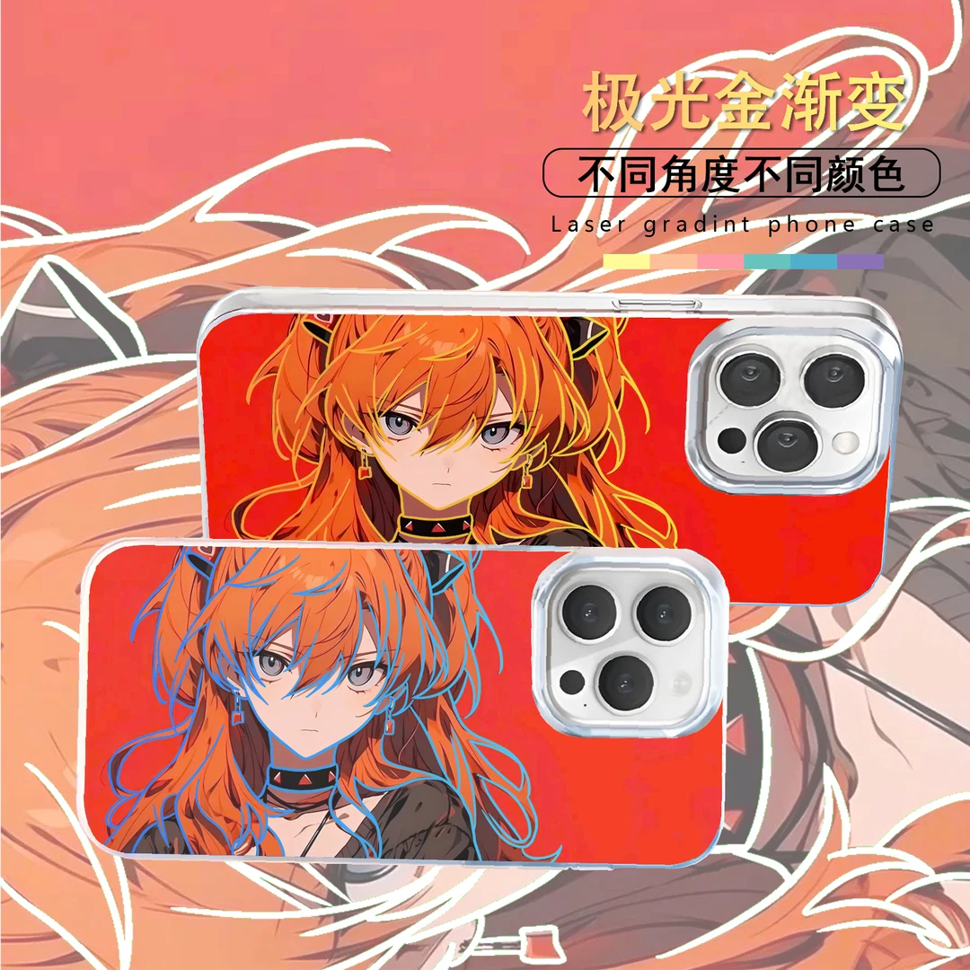 明日香适用苹果华为vivo一加iPhone小米红米极光手机壳