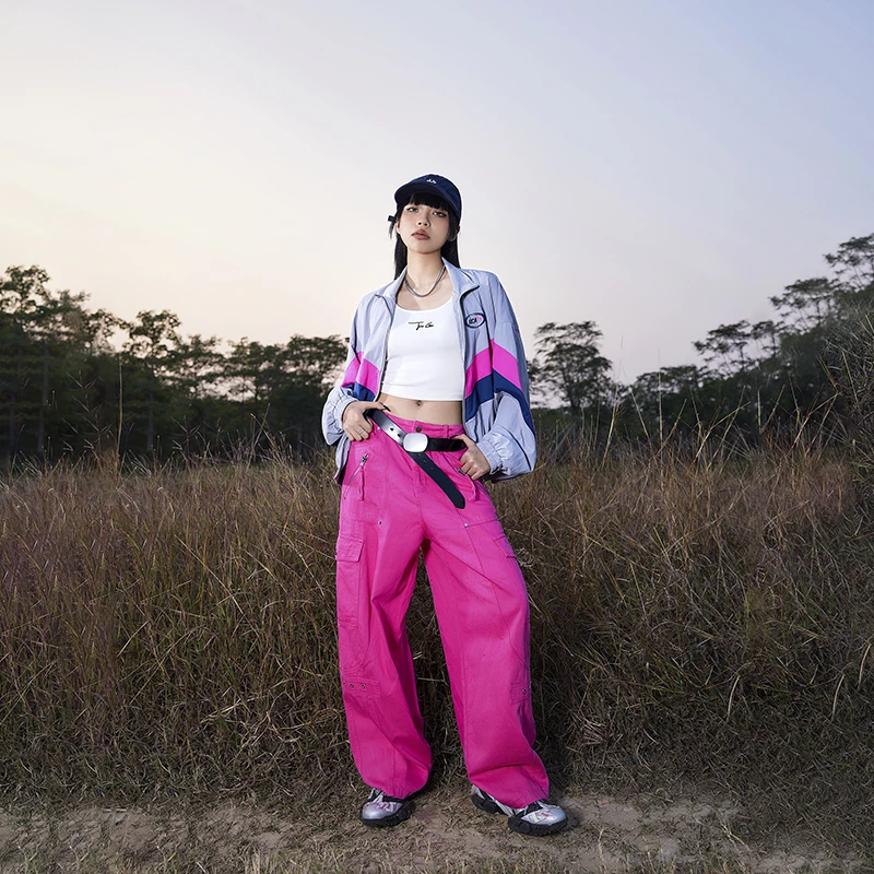 TUOGU/拓谷女款长袖运动时尚户外休闲连帽宽松外套C50414