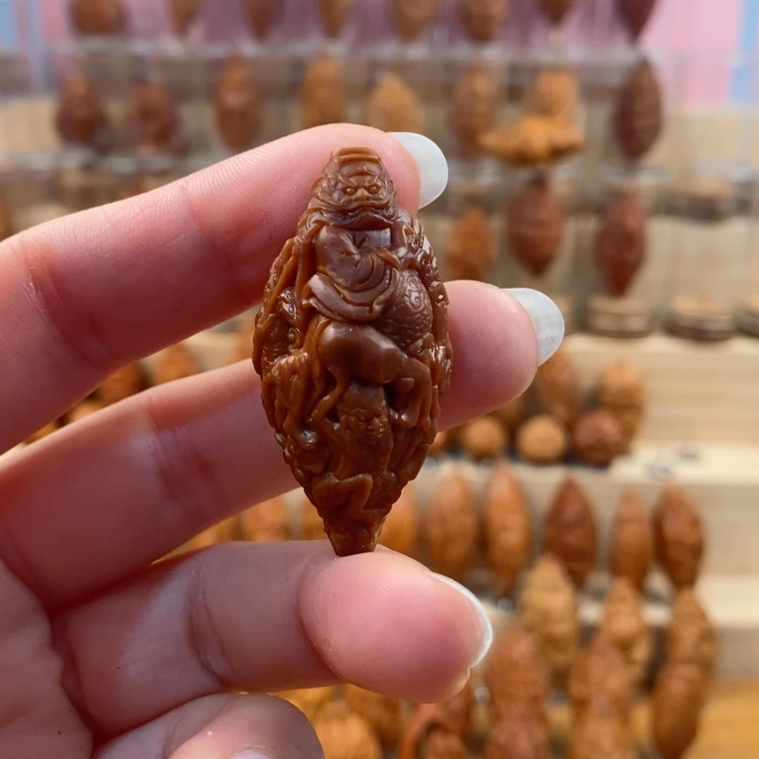 橄榄核手串/手链像**样 钟馗