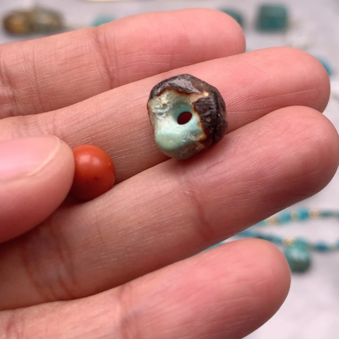玛瑙/玉髓未镶嵌扣子一颗