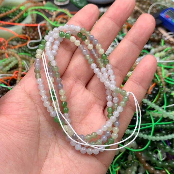 和田玉未镶嵌手链58