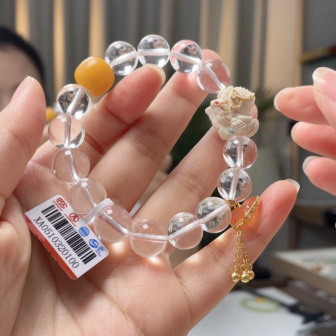 未镶嵌琥珀裸石蜜蜡手串