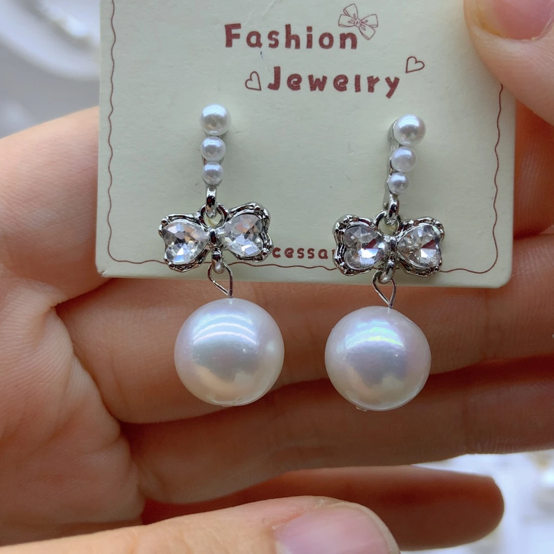 耳饰未镶嵌淡水珍珠