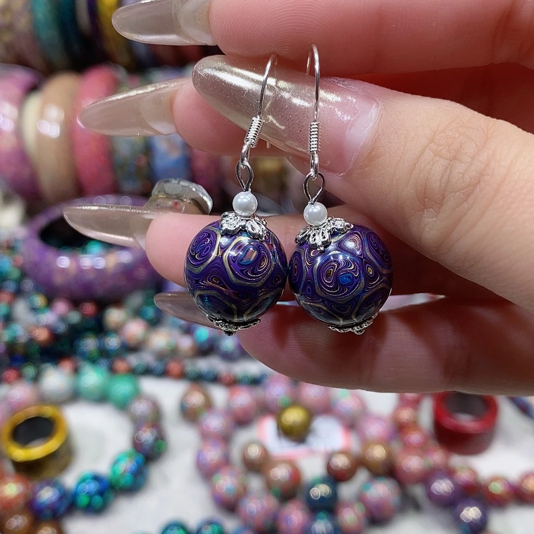 桃*大漆1.2耳环…………………………