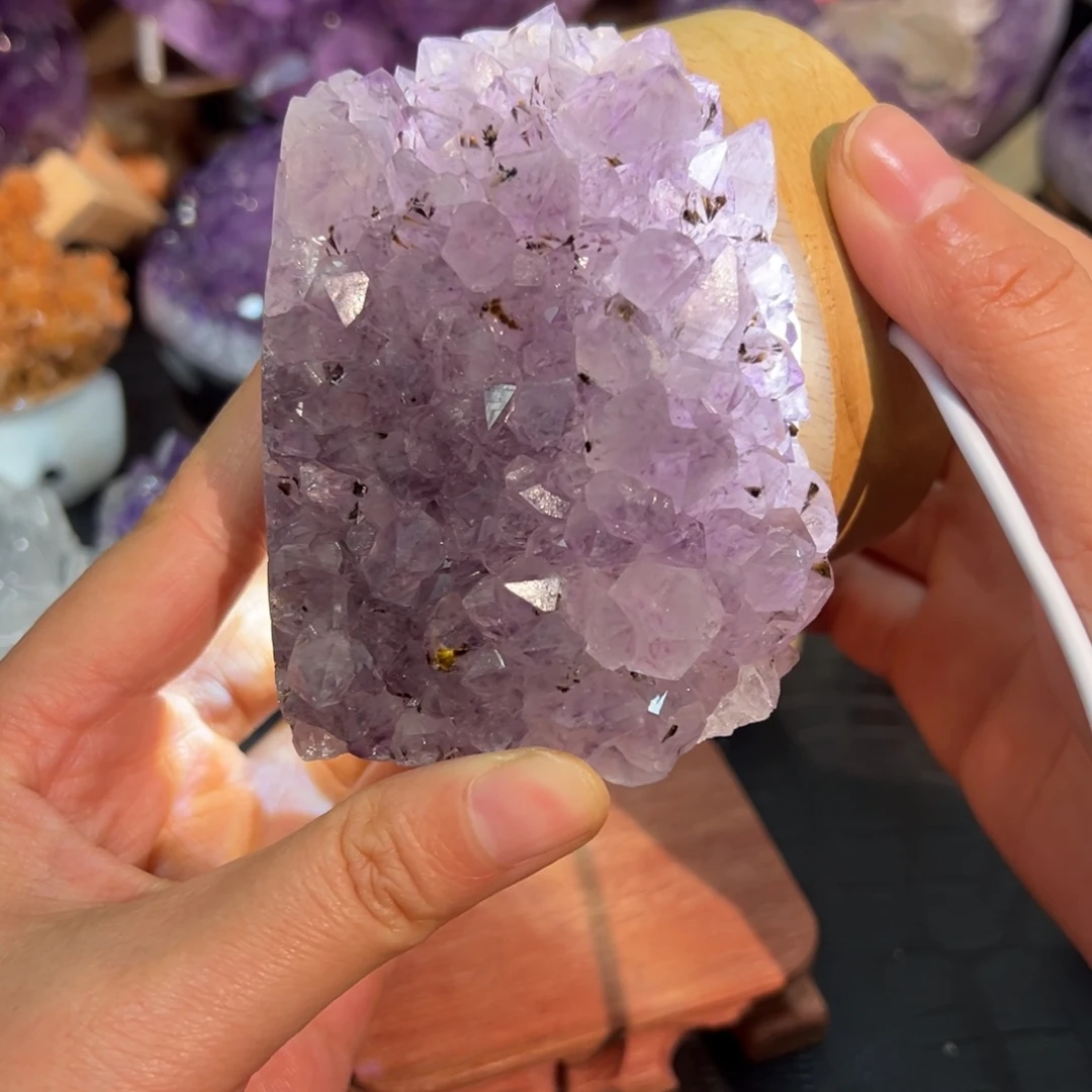 紫晶珠宝半成品未镶嵌27