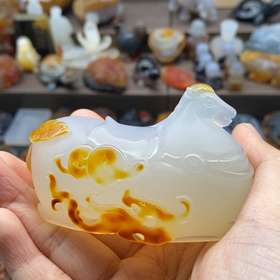 未镶嵌吊坠(不含链)玛瑙/玉髓