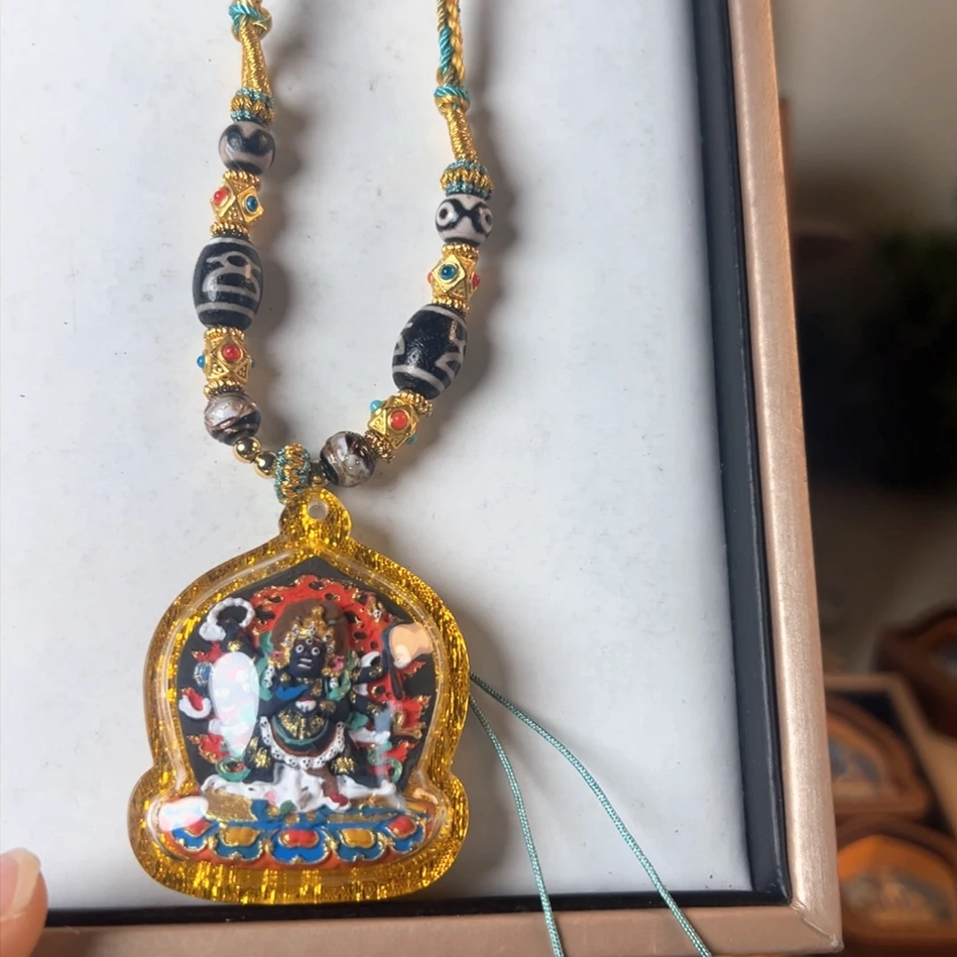 吊坠，装裱画立体擦擦六臂