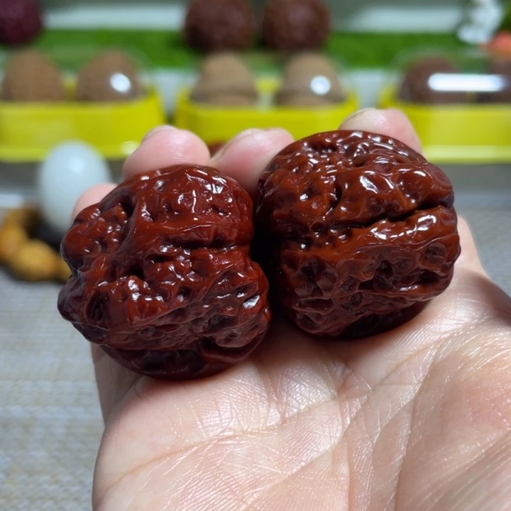 把件文玩核桃38肚蛤蟆