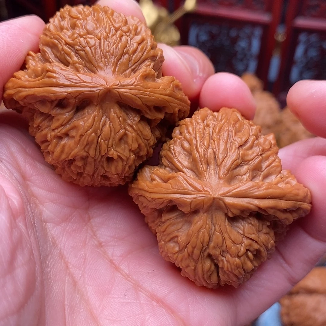 文玩核桃把件精品毕业粗棱南疆43尺