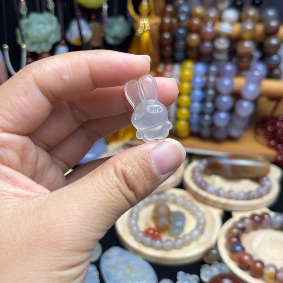 玛瑙/玉髓未镶嵌吊坠(不含链)