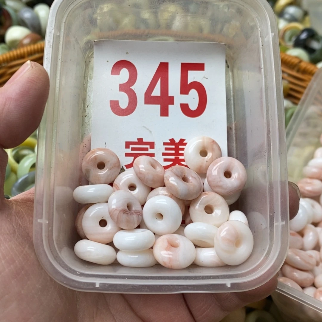 蛇纹石玉珠子未镶嵌