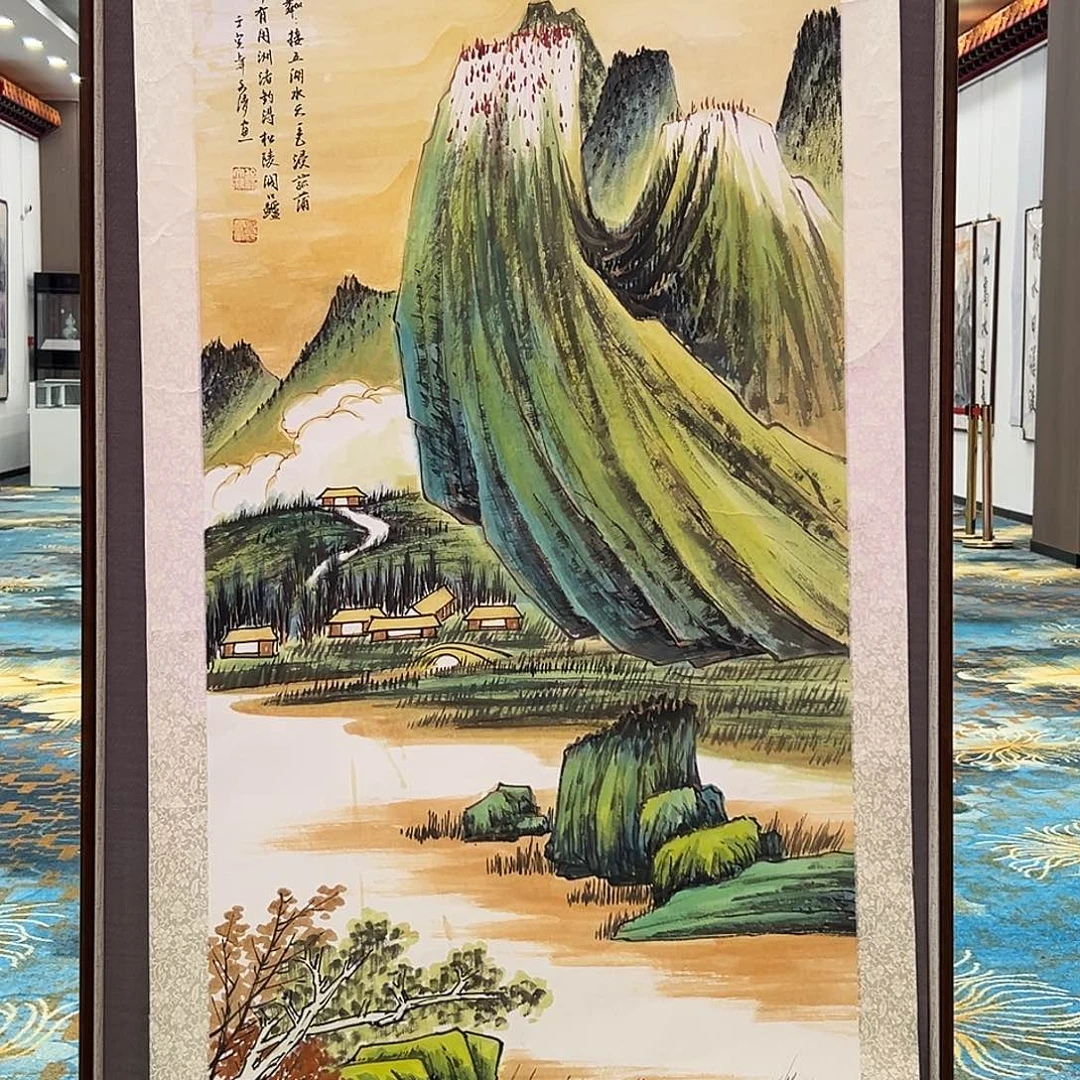国画徐文清展览原作