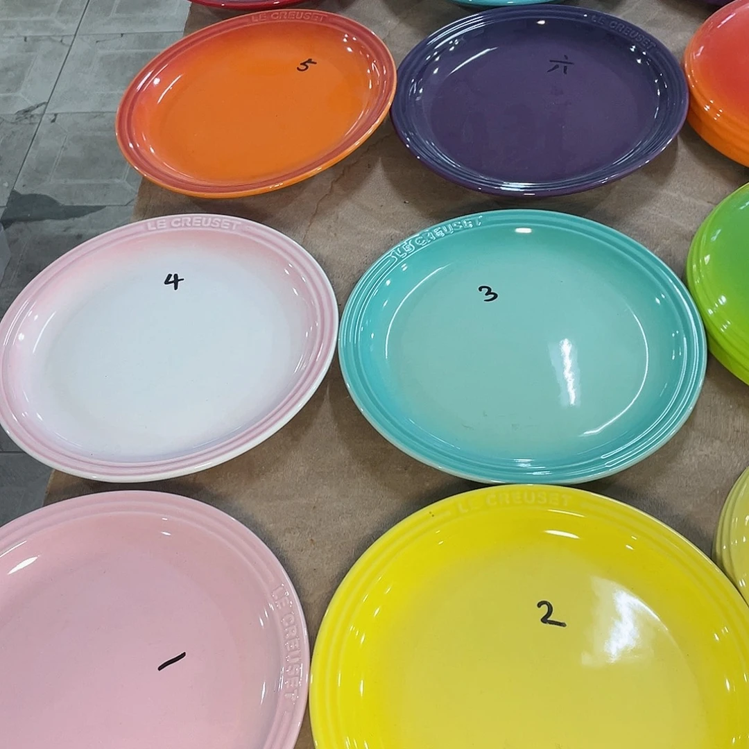 瓷片微瑕陶瓷餐具2个装