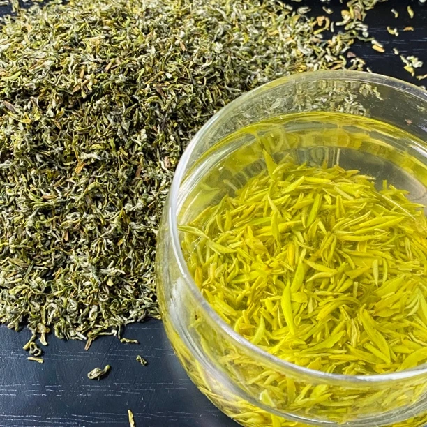 手工茶高碎 高香型 手工绿茶