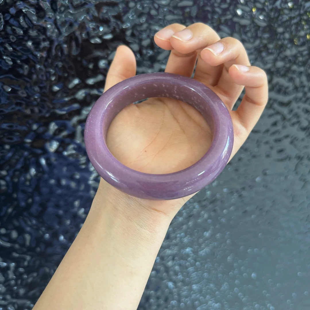 佘太翠玉紫玉手镯