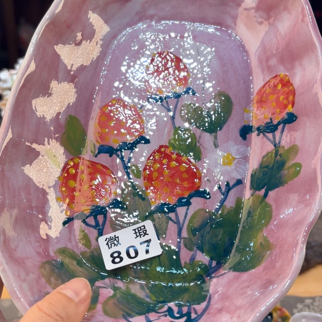 景德镇手绘高温釉下彩陶瓷茶具