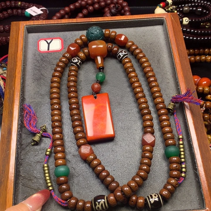 星月菩提吊坠菩提