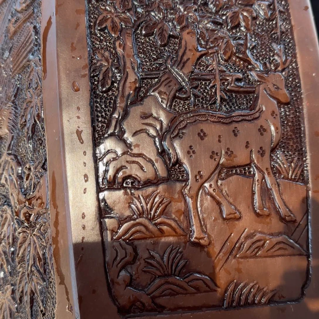 紫砂花盆口径21.26口径