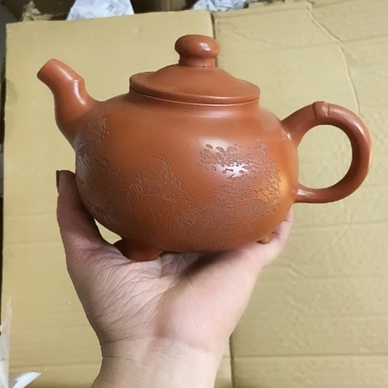 全手工制作宜兴紫砂壶