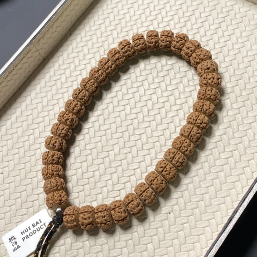 【超头龙切跳跳龙】满肉蜂窝纹小金刚菩提秒沉水通透红润22号