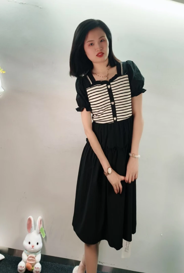 A26  连衣裙  该链接默认微瑕 无运费险 接受不了勿拍