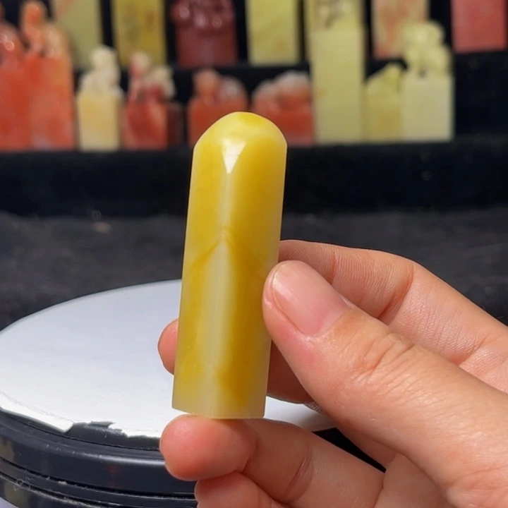 青田石印石封门菜花
