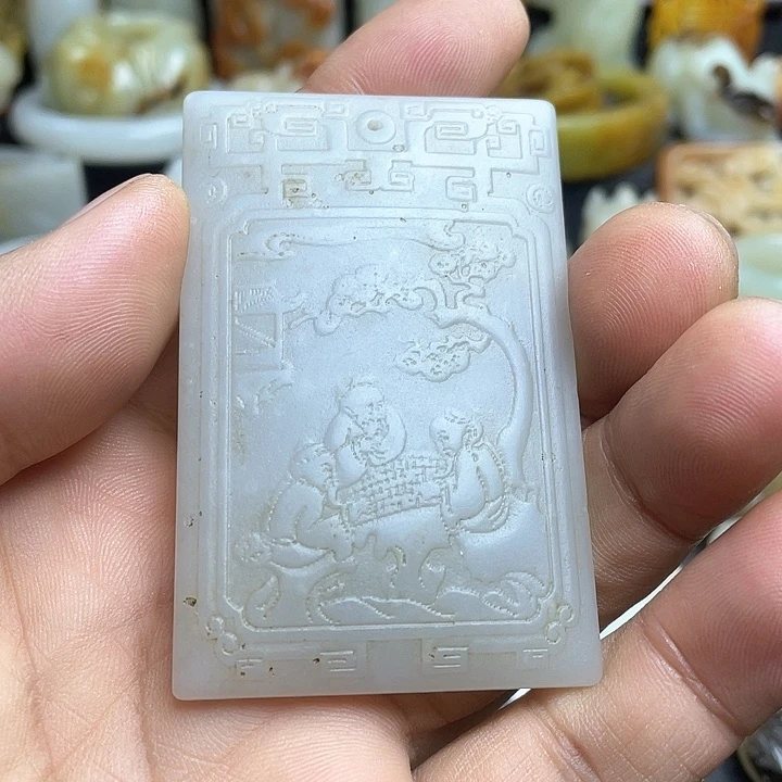 颈饰未镶嵌和田玉