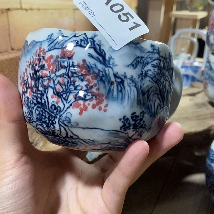 景德镇手绘高温釉下彩