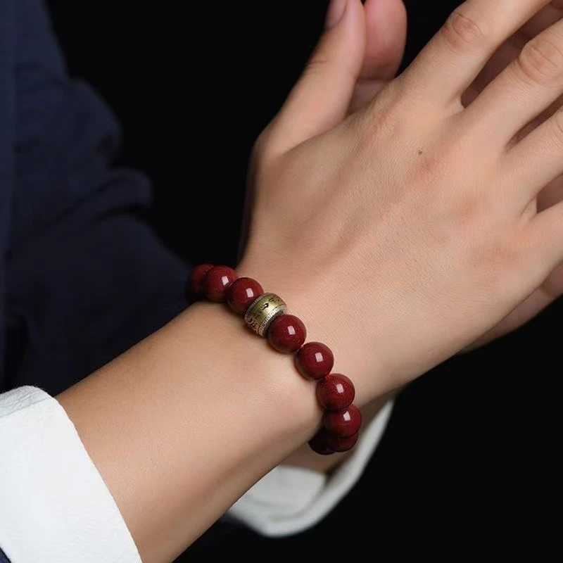 含辰砂工艺品（朱砂）男女百搭十二生肖时尚手串