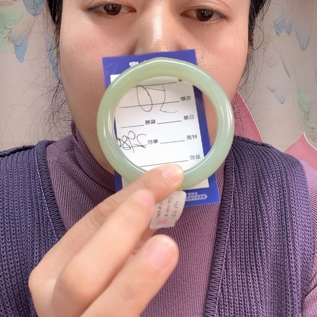 和田玉手镯未镶嵌悦*