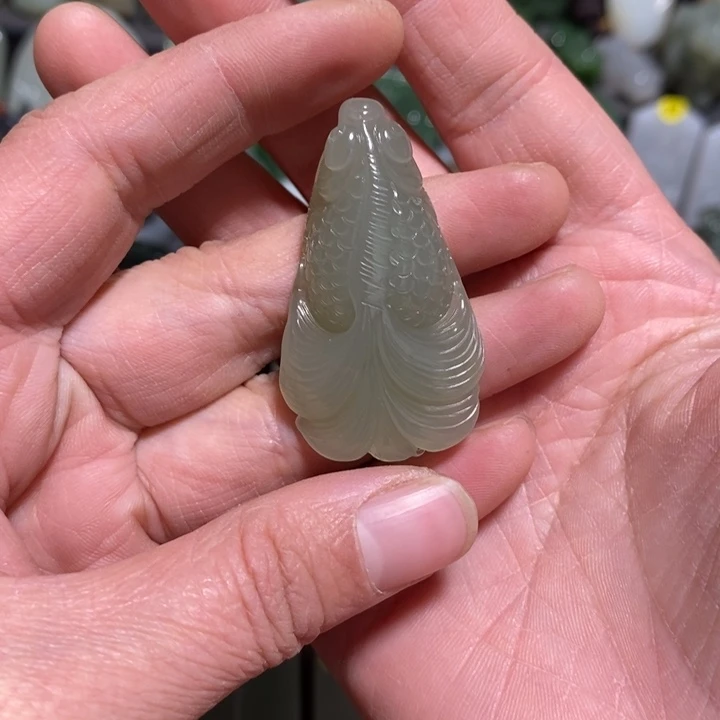 和田玉挂件未镶嵌