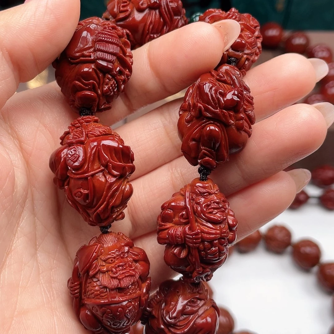 橄榄核手串墨*地府手串