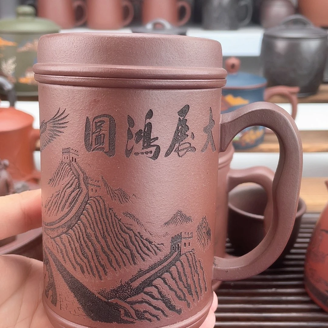 茶杯紫砂高档紫砂茶具套装