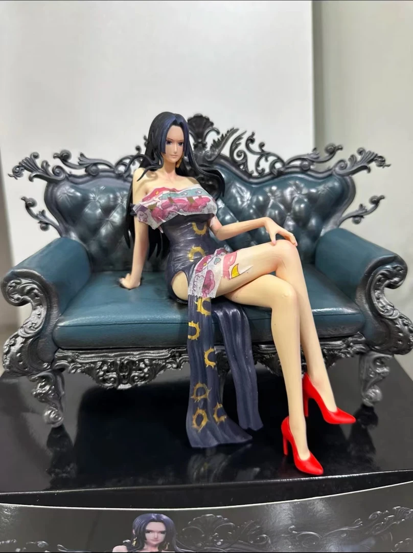 【地台哥】15cm沙发女帝罗宾娜美海贼王美少女GK手办机箱装饰摆件