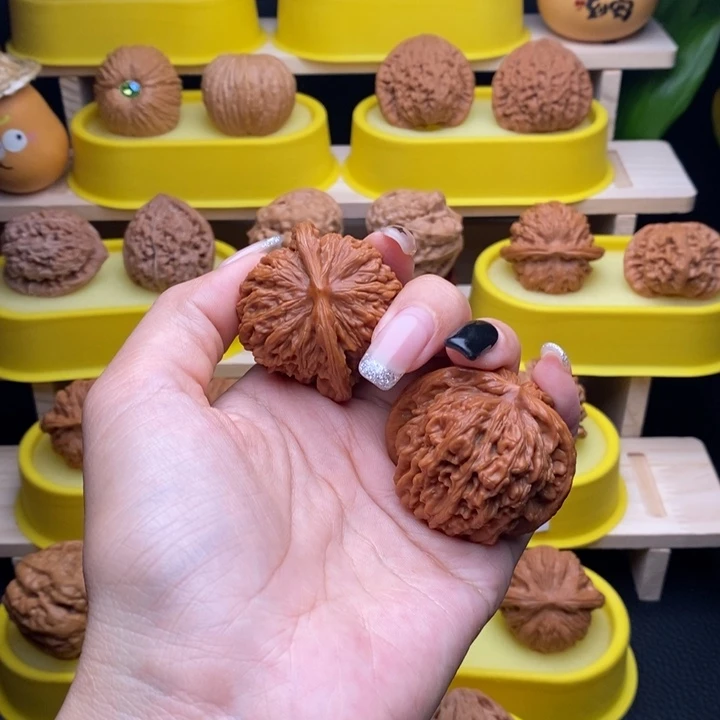 把件文玩核桃·***·四座楼精配42