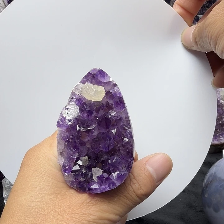 水晶未镶嵌珠宝半成品