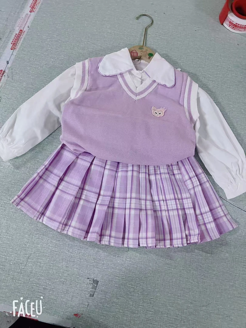 8889-女童学院风3件套
