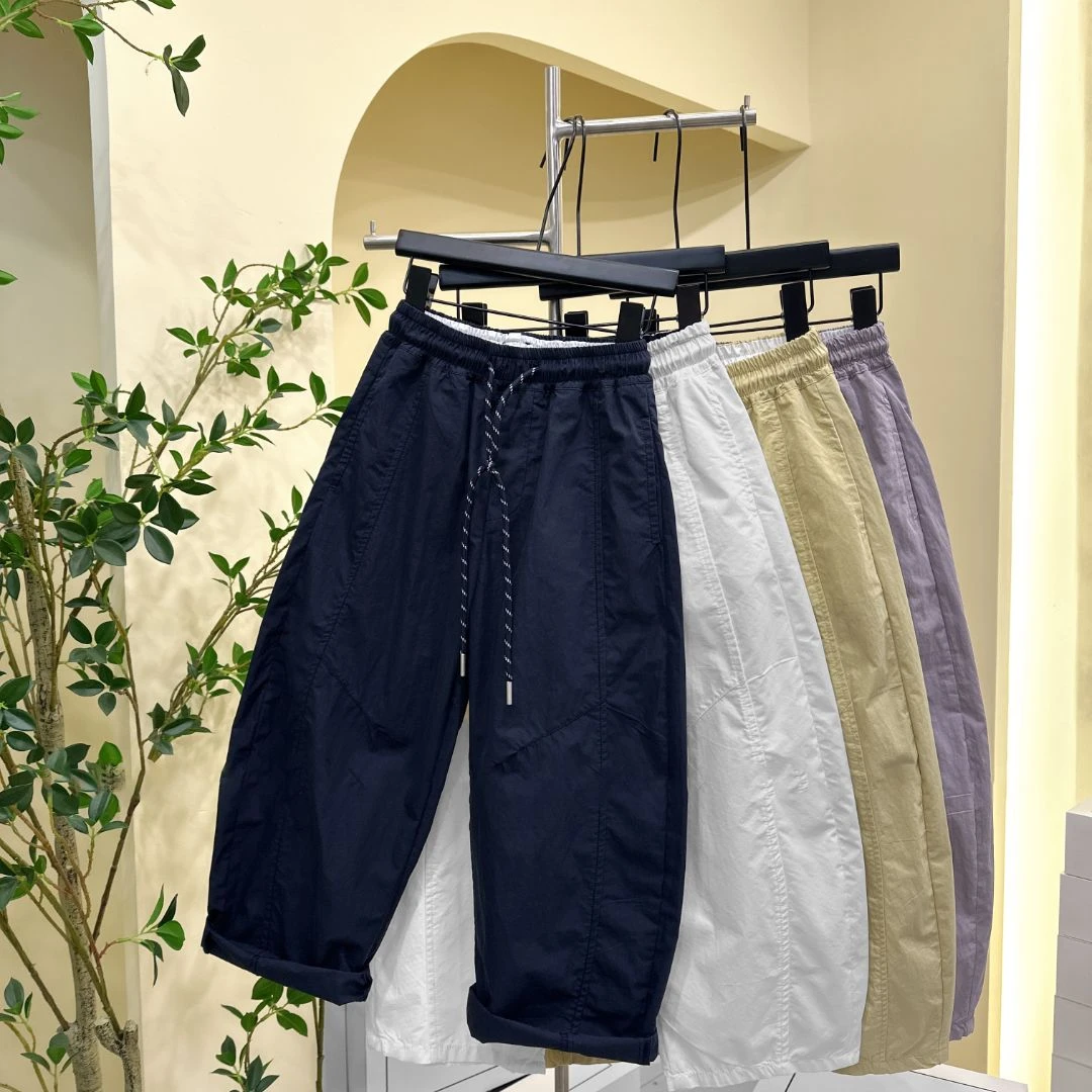 【棉100%】儿童裤子夏季薄款中大童长裤潮2025新款洋气儿童休闲