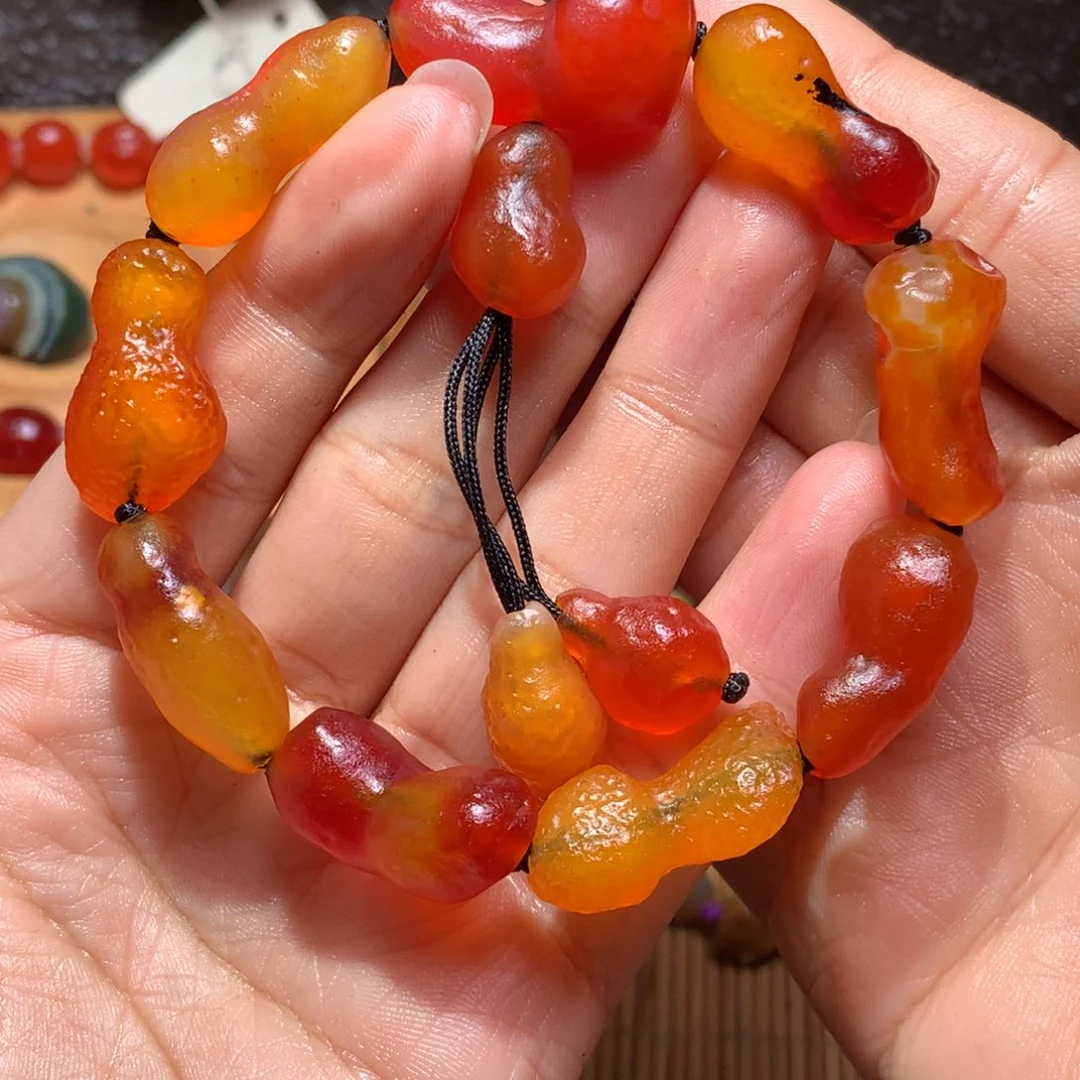 未镶嵌玛瑙/玉髓珠宝半成品