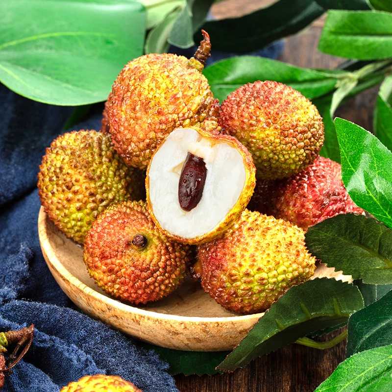 海南妃子笑荔枝肉厚皮薄当季新鲜水果带箱1-4斤体验装包邮